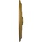 Ekena Millwork Brunswick Ceiling Medallion (Fits Canopies up to 4 1/2"), Hand-Painted Gold, 27"OD x 2 1/2"P CM27BRGLS - alternate 3